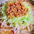 のんべぇヒロ's cooksnap of when they made キャベツもやし山盛り坦々鍋（担担鍋）♪.