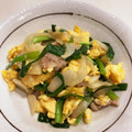 huu_ka's cooksnap of when they made ニラと卵のオイスター炒め.