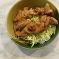 春巻きママ's cooksnap of when they made 豚丼.