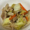 D☆angles's cooksnap of when they made 白菜と鶏肉のうま煮.