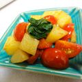 いがとママ's cooksnap of when they made １０秒で新じゃがとトマトの塩バターソテー.