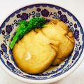 あっこ姉's cooksnap of when they made お餅アレンジ☆チーズ入り餅巾着の煮物.