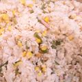 nonako's cooksnap of when they made 豚ミンチ・コーンの中華風炊き込みご飯♪.