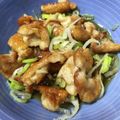 さーらママ's cooksnap of when they made ☼カリカリ鶏皮のネギポン酢和え.