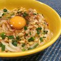☆のん☆☆'s cooksnap of when they made 早い&簡単‼︎釜玉ぶっかけうどん☆.