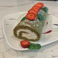 セロのお母さん's cooksnap of when they made 抹茶ロールケーキ.