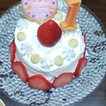 ♡☆みかん☆♡'s cooksnap of when they made 簡単☆1歳の誕生日ケーキ☆離乳食完了期.