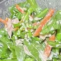 ぷーとんR's cooksnap of when they made 春菊のツナマヨ和え.
