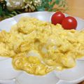 ルパンのかあさん☆彡's cooksnap of when they made 朝ごはん＊チーズ・スクランブルエッグ.