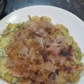 もささん's cooksnap of when they made もっちり簡単出汁ねぎ焼き.