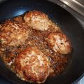 キョーミ's cooksnap of when they made 豆腐でふんわり♡鶏ミンチのハンバーグ.