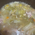 mayutoto's cooksnap of when they made 【炊飯器】鶏肉と野菜の中華スープ.