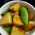 ぐでまる。's cooksnap of when they made 新じゃがとスナップえんどうの甘辛バター煮.