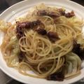 ベティ３'s cooksnap of when they made ホタルイカと春キャベツのパスタ.