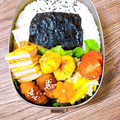 ♬ぶちこ♬'s cooksnap of when they made 卵1個とハムで簡単♡ミルフィーユ卵焼き.