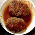 rn1fuyou's cooksnap of when they made ジューシーハンバーグ☆パン粉不要.