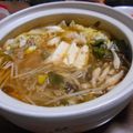 お塩と砂糖's cooksnap of when they made シーチキンのキムチ鍋.