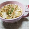 ぱふ♪'s cooksnap of when they made なめ茸とえのきの簡単レンチンスープ♪.