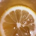shamah's cooksnap of when they made アガーで作るはちみつレモンゼリー.