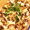 tentemari☆'s cooksnap of when they made きのこと蒸し鶏のザーサイマリネ.