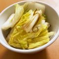chibipuchi's cooksnap of when they made 白菜のゆず昆布漬け.
