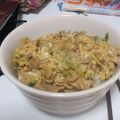 rrita's cooksnap of when they made たまご豚丼.