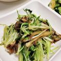 ちょちょこ✫'s cooksnap of when they made 【家つま】舞茸と水菜のガリバタレモン醤油.