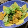 たなかno's cooksnap of when they made 中華料理☆チンゲンサイと卵の炒め物.
