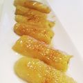 くみちょ～～'s cooksnap of when they made 焼きバナナ.