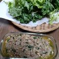 マリアの料理記録日誌's cooksnap of when they made 鶏ミンチと椎茸の中華そぼろ♪レタス包み.
