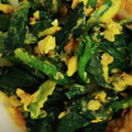 ひぃちゃんひー's cooksnap of when they made 簡単！ほうれん草の卵炒め.