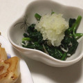 ほあちん's cooksnap of when they made ほうれん草とちりめんのお浸し♡.