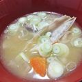 黒豆丸's cooksnap of when they made 簡単！ブリのあら汁.