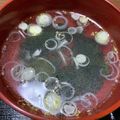 ◎みーちゃん◎'s cooksnap of when they made 注ぐだけ！超簡単わかめスープ♪.
