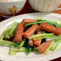＊＊もっさん＊＊'s cooksnap of when they made スパムと小松菜の簡単炒め.