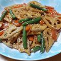 さやかなん's cooksnap of when they made シンプル！きんぴられんこん.