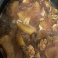 クック0B0SX6☆'s cooksnap of when they made 簡単！鶏肉と大根のみそ煮込み☆.