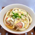 まこさんど's cooksnap of when they made カニカマ卵のあんかけうどん.