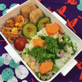 mokomokomokotan's cooksnap of when they made 菜の花の簡単洋風混ぜご飯。.