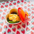 あやちん０８１６'s cooksnap of when they made スナップえんどうと挽き肉炒め　ふわふわ卵.