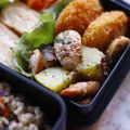 ガメコ's cooksnap of when they made ソーセージとさつま芋のハニーマスタード.