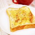 ふうはっちゃん's cooksnap of when they made ＊はちみつきな粉シナモントースト＊.