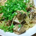 ピアノママ's cooksnap of when they made さば味噌パスタ.