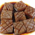 とみぃ11's cooksnap of when they made こんにゃくステーキ簡単ピリカラ煮物甘辛煮.