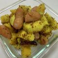 ｙｕｋａｍａｒｕ's cooksnap of when they made ソーセージとさつま芋のハニーマスタード.