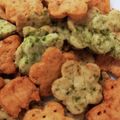 みかん色の空's cooksnap of when they made 幼児おやつ♪サクサク野菜クラッカー.