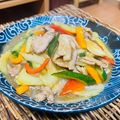 料理男子部🍻's cooksnap of when they made ＊きくらげとセロリ、豚肉の中華あん＊.