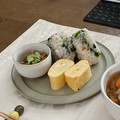 moa0823's cooksnap of when they made ほうれん草と梅とカツオ節おにぎり.