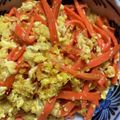ちゃぎー's cooksnap of when they made 卵と揚げのにんじんマヨしりしり.
