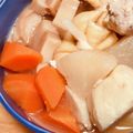 マチコｔ's cooksnap of when they made おだしがジュワー♪ 車麩ともち巾着の煮物.